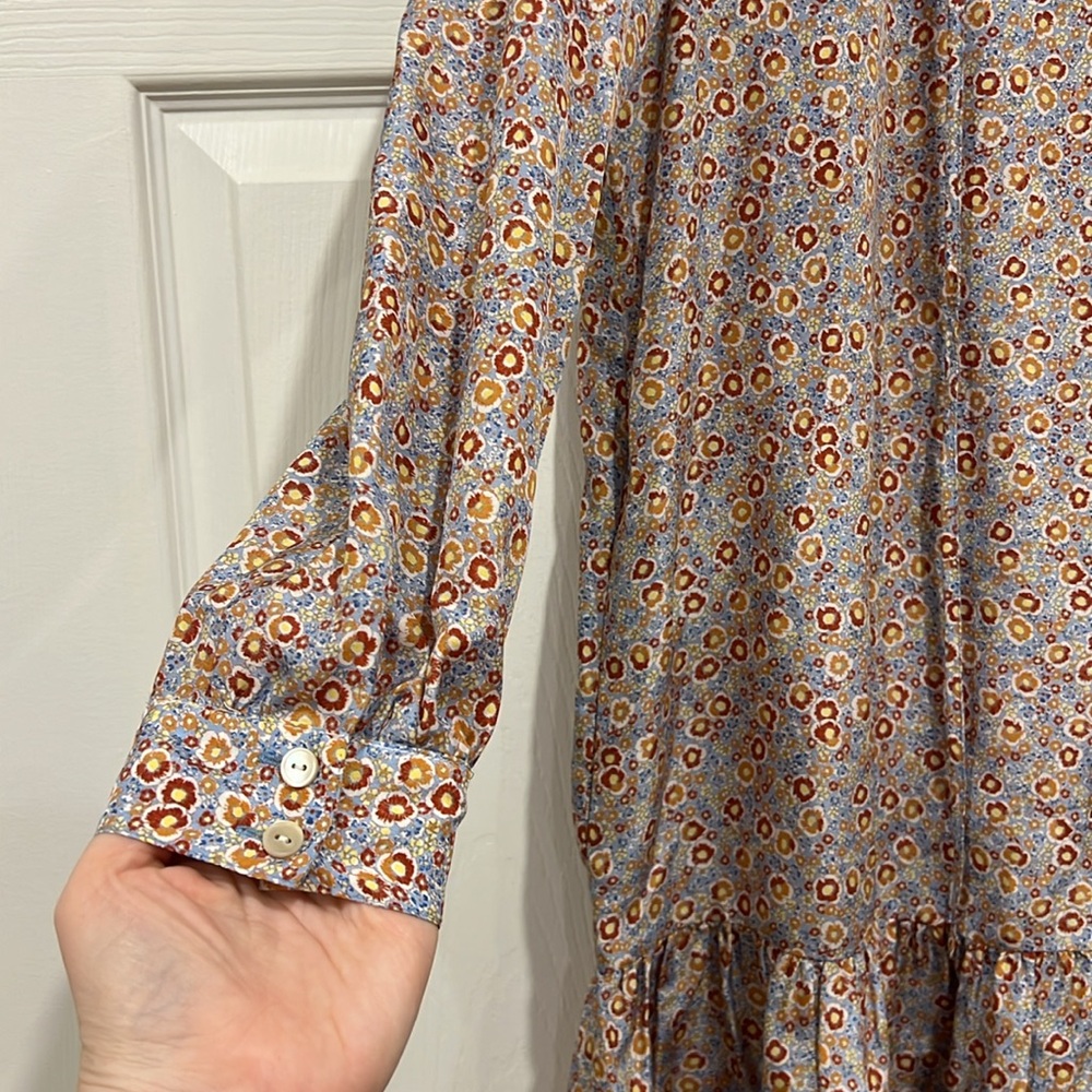 REBECCA TAYLOR Floral Silk Dress - Picture 4 of 10